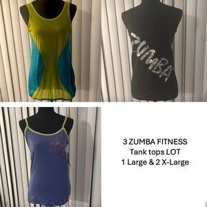 ZUMBA Fitness Tank top (3 LOT)